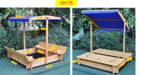 Sandbox with Roof, Adjustable