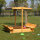 Sandbox with Roof, Adjustable