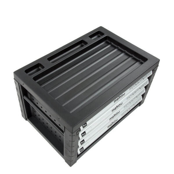 Attachment, tool box for tool cart, black