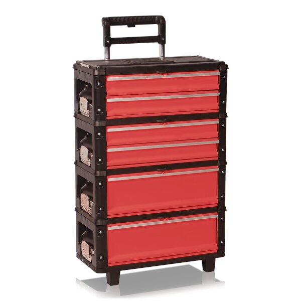 Carro de herramientas, 4fach 1.1.2.2 rojo