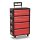 Tool trolley, 4fold 1.1.2.2 red