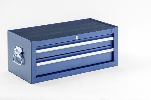 Boîte à outils, module, 2 tiroirs, bleu