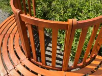 Banc darbre, banc rond grand 190 / 70 cm