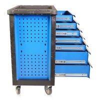 Workshop trolley, blue