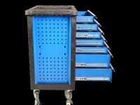 Workshop trolley, blue