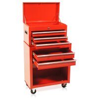 Chariot à outils avec accessoire S14 rouge