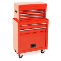 Chariot à outils avec accessoire S14 rouge