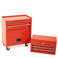 Tool cart with S14 attachment red