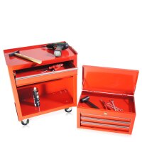 Tool cart with S14 attachment red