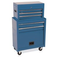 Chariot à outils avec surélévation S14 bleu