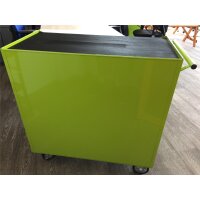 Carrello attrezzi largo, 7 cassetti S47 verde