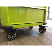 Chariot doutils, Série Professionnelle, 5 tiroirs, vert