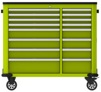 Gereedschapswagen, groot, 16 lades, Professional serie