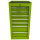 Green Tool Cabinet, Narrow, 7 Drawers, Professional