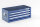 Toolbox, Attachment, 3 Drawers, Blue