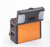Toolbox, 4 drawers orange