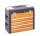 Caja de herramientas, 4 cajones naranja