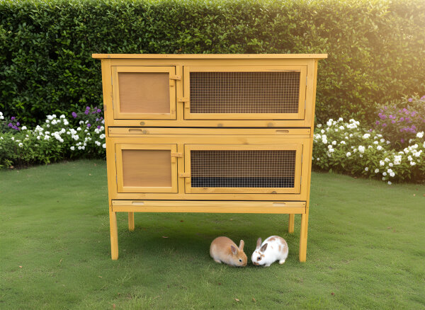 Rabbit Hutch, Double-Decker Small Animal House