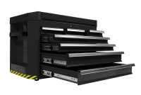 Caja de herramientas, apilable, serie profesional, negra