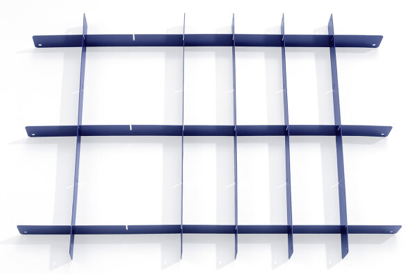 Diviseur de tiroir, bleu - Set, pour chariots datelier