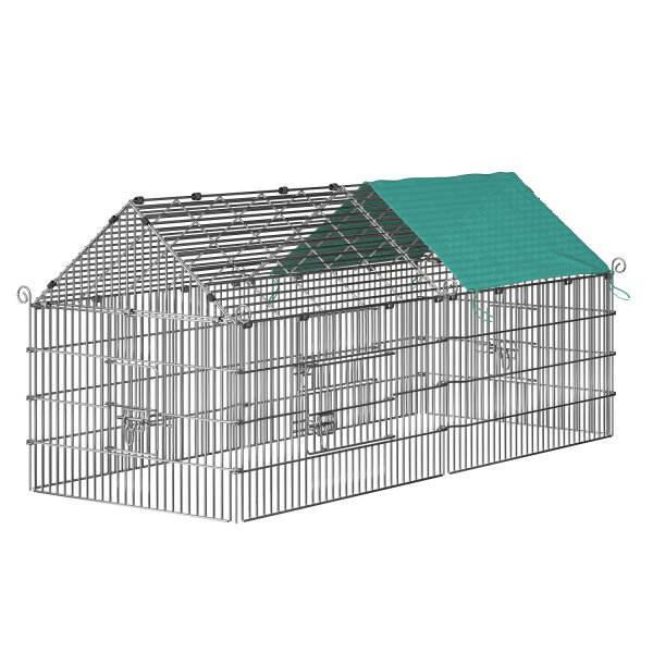 Outdoor run green, exercise pen, free range, rabbits, hares