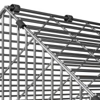 Løbegård sort, udløb, friluftsgård, kaniner, harer