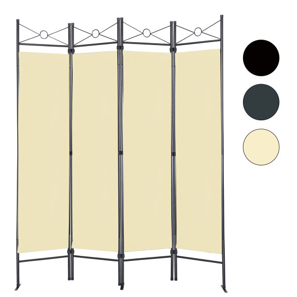 Paravent hellgelb, Raumteiler, Trennwand, spanische Wand
