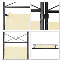 Biombo amarillo claro, separador de habitaciones, panel divisor, pared española
