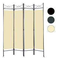 Paravent hellgelb, Raumteiler, Trennwand, spanische Wand