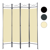 Paravent hellgelb, Raumteiler, Trennwand, spanische Wand