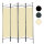 Paravent hellgelb, Raumteiler, Trennwand, spanische Wand