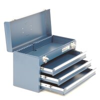 Caja de herramientas, estándar, pequeña, azul