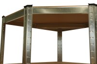 Étagère dangle, étagère lourde, 5 niveaux, petite