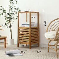 Estante con 1 estante incluido armario