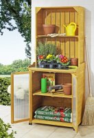 Tuinschrank met opbergplank