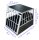 Hondentransportbox M voor de auto, reisbox, hondentas, transportbox
