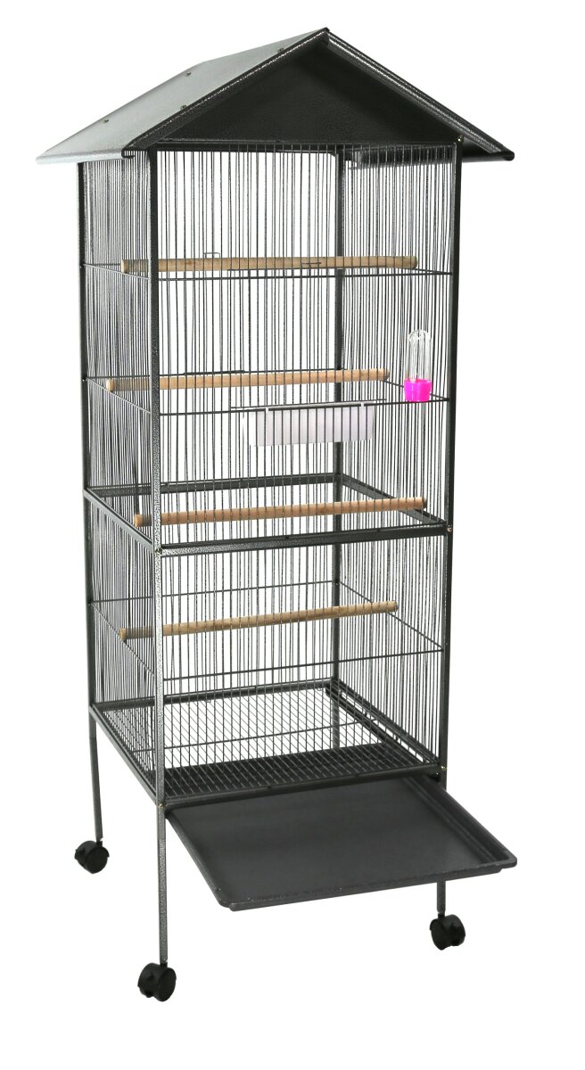 Medium-sized Bird Cage with Easy Cleaning, 65,90 - Easy Clean Bird Aviary