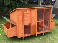 Chicken Coop, Chicken House, Chicken Coop on Wheels, Poultry House