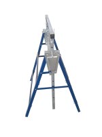 Scaffold supports 2-piece set, support, under support, folding support, brackets, height adjustable