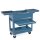 Tool cart with storage box blue
