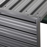 Garage pour robot de tonte, abri en métal