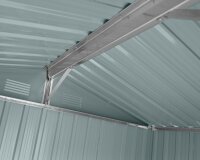 Equipment House Anthracite 131 x 194 x 184 cm Equipment Shed, Shed, Metal