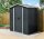 Abri de jardin anthracite 131 x 194 x 184 cm abri de jardin, remise, métal
