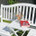 Garden bench, wooden bench, white, bench with table