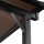 Metall Kaminholzregal Anthrazit XXL 185 x 70 x 193,5 cm mit Dach