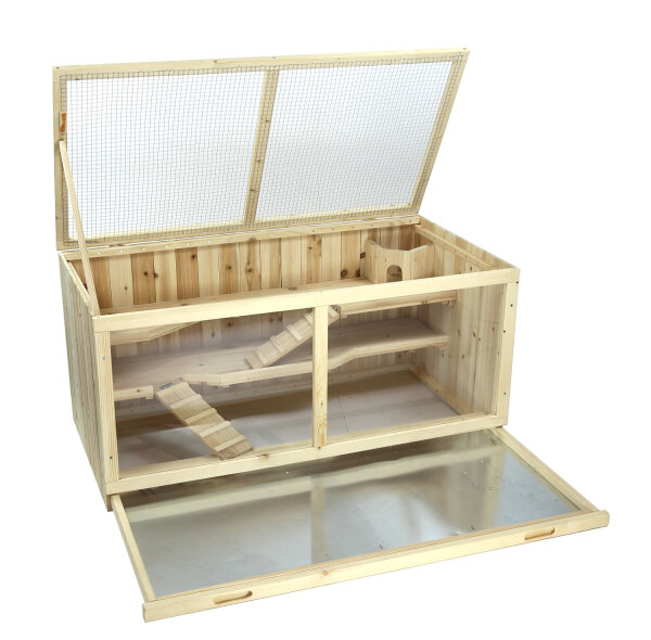 Cage à hamsters XXXL, enclos pour petits animaux, cage pour rongeurs