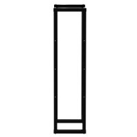 Brændeholder, Metal Brændeholder 40x25x150 cm