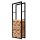 Kaminholzregal, Metall Brennholzregal 60 x 25 x 150 cm
