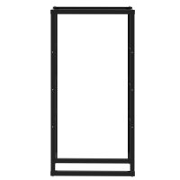 Haardhoutrek, metalen brandhoutrek 80 x 25 x 150 cm