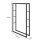 Scaffale per legna da ardere, scaffale in metallo 100x25x150 cm